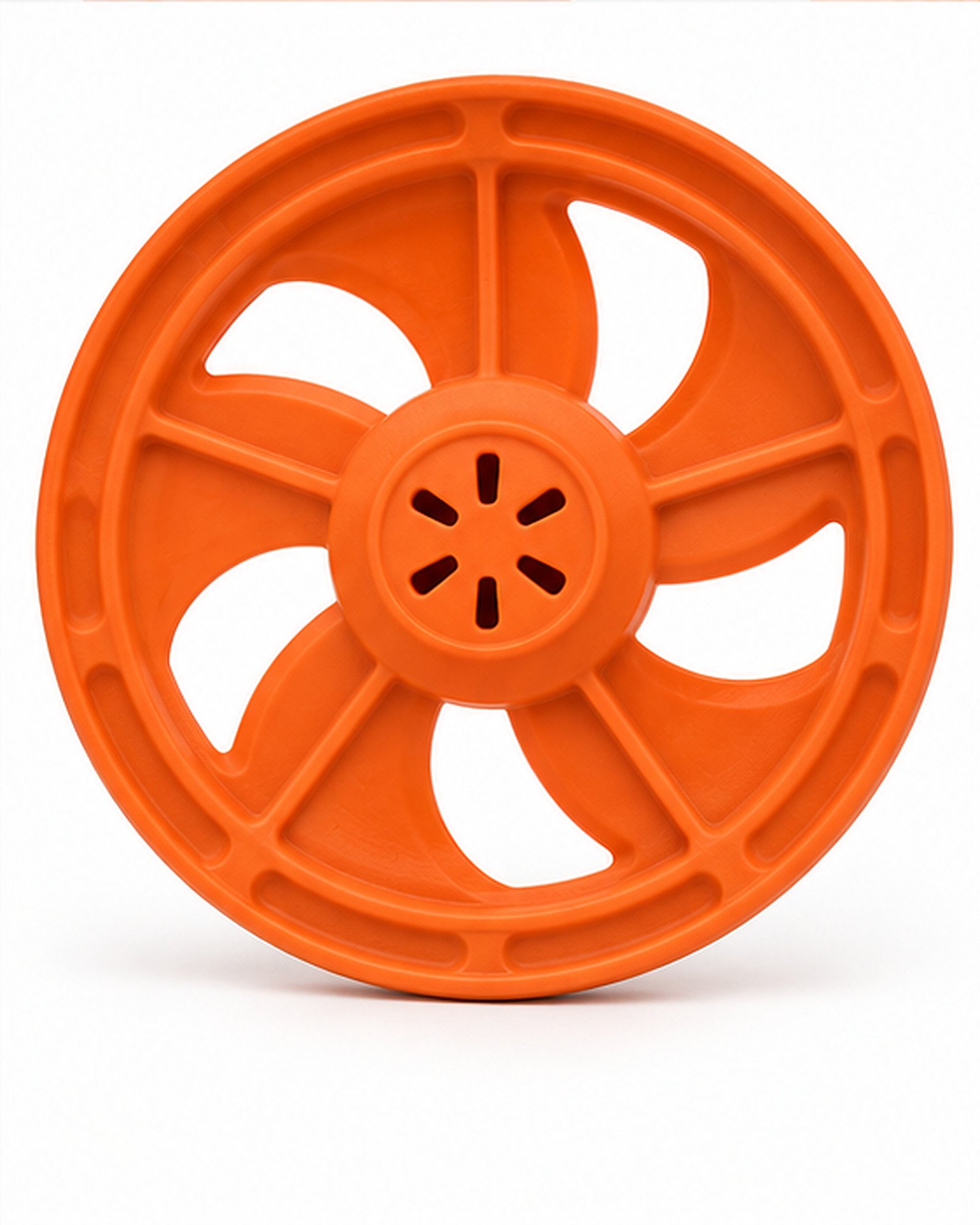 Kenia’s Pet Shop Dog Flying Disc Fetch Toy - Orange - Image 4